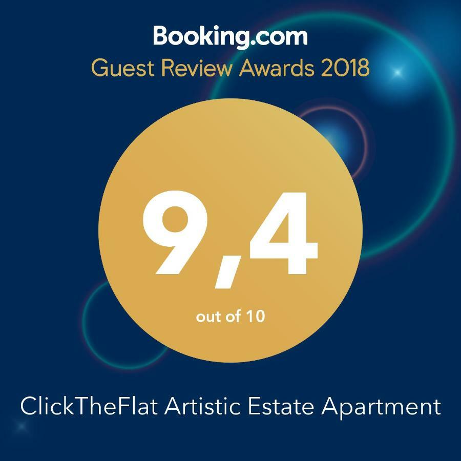 Clicktheflat Artistic Estate Apartment Варшава Экстерьер фото